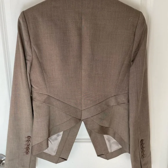 BCBG Max Azaria | Tuxedo Style | Size S | Fully Lined | Wool Blend | Dry Clean - Picture 2 of 8
